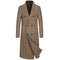 Abrigo de Cachemira Reversible para Hombre - Lana Doble Faz