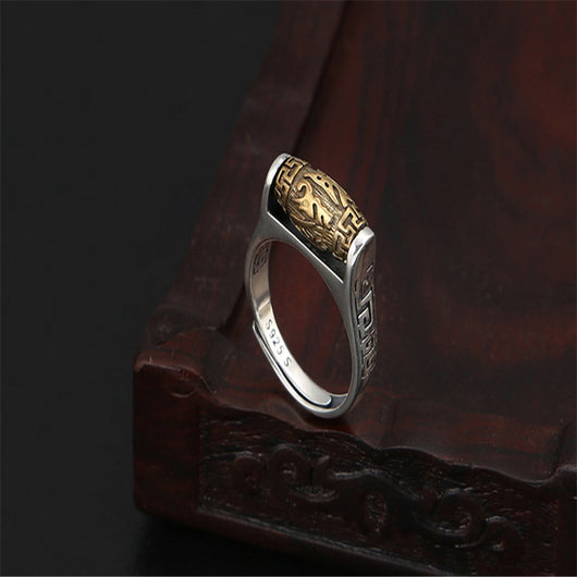 Anillo Giratorio con Seis Palabras de Verdad - Image 2