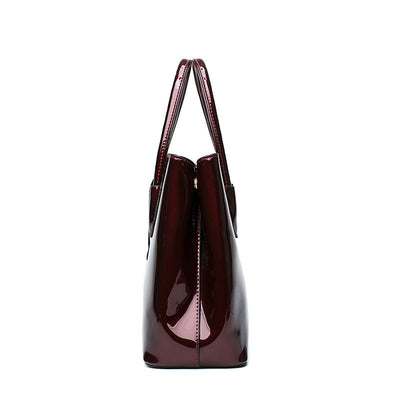 Bolso de Cuero Charolado Premium - Image 2