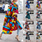 Cortavientos Estampado Oversize para Mujer