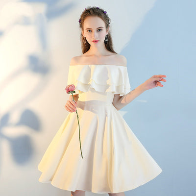 Vestido Corto para Damas de Honor en Rosa - Image 27