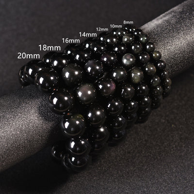 Pulsera de Obsidiana con Ojo Doble - Image 4