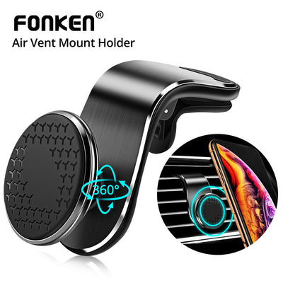 Soporte Magnético para Celular en Auto - Montaje en Rejilla de Ventilación - Image 3
