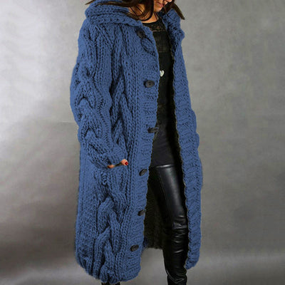 Cardigan Talla Grande para Mujer con Estilo Europeo y Americano - Image 3