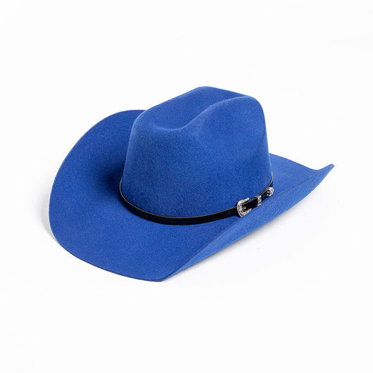 Sombrero Vaquero de Ala Ancha con Hebilla y Lana Pura - Image 16