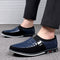 Zapatos Casuales de Cuero Talla Grande Todo Clima con Cierre Slip-On