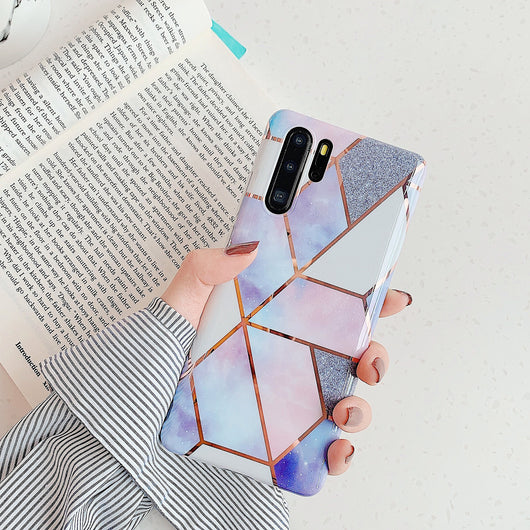 Funda de Mármol Electrochapado para Celular - Image 16