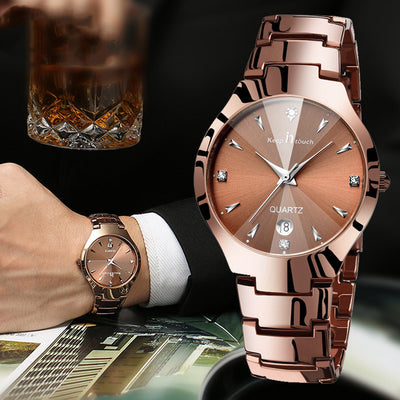 Reloj de Pareja Luminoso con Calendario