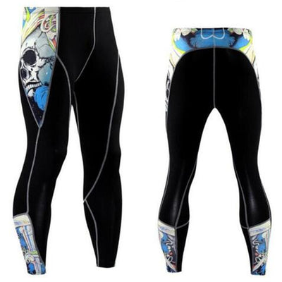 Pantalones Deportivos Compresión Blackout Ajuste Perfecto para Hombre - Image 4