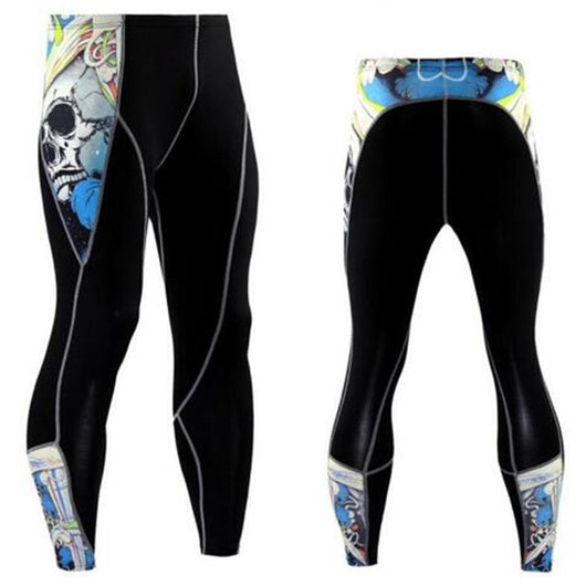 Pantalones Deportivos Compresión Blackout Ajuste Perfecto para Hombre - Image 4