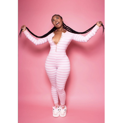 Jumpsuit de Rayas Estampado - Image 16