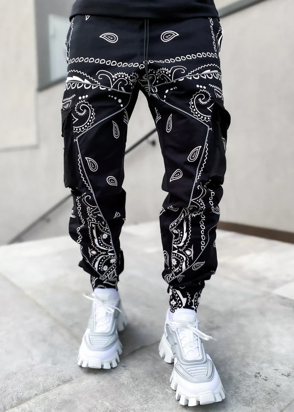 Pantalones Harem Casual con Cintura Ancha y Pierna Estrecha