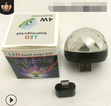 Luz de Escena Mágica RGB con Control por Voz y USB - Image 6