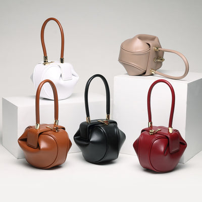 Bolso de Cuero Tipo Dumpling - Diseño Moderno y Versátil - Image 3