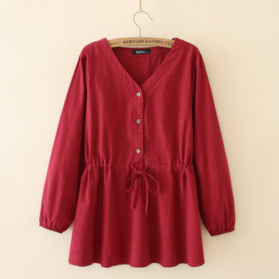 Suéter Pullover Otoño Talla Grande para Mujer - Image 5