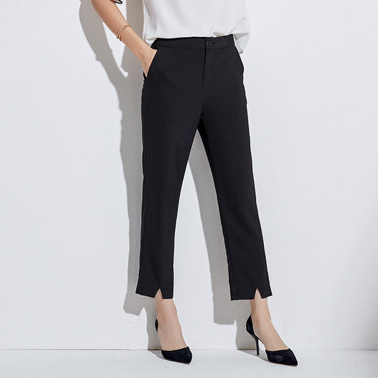 Pantalones Lápiz con Abertura Lateral - Estilo Sofisticado y Moderno - Image 9