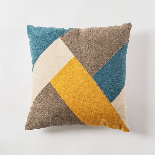 Funda de Almohada de Algodón con Bordado Artesanal - Image 5