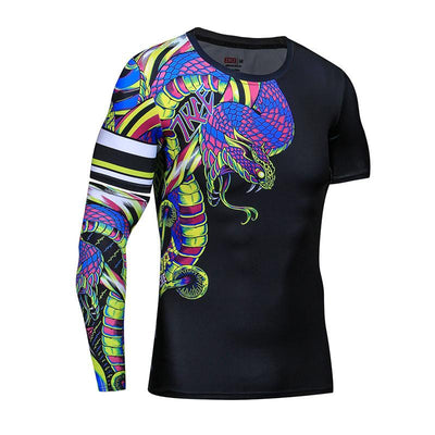 Playera de Compresión Secado Rápido para Cosplay