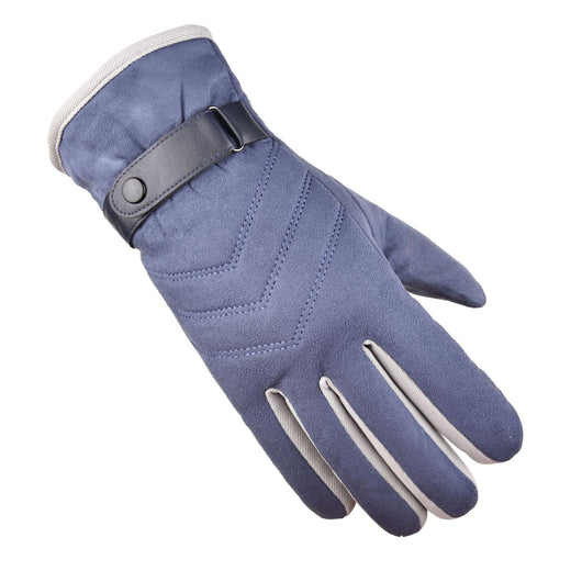 Guantes de Motocicleta Ante y Algodón - Protección y Comodidad para Conducción - Image 16