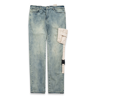 Jeans Tide Lavados con Bolsillos Amplios - Image 6
