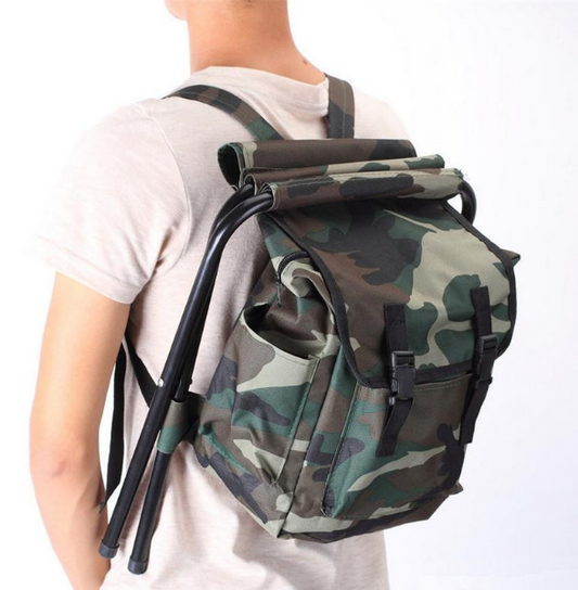 Silla Plegable Portátil para Camping, Pesca y Senderismo