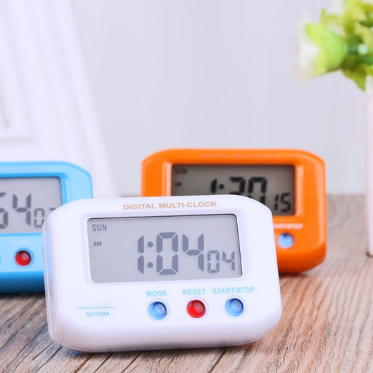 Reloj Electrónico Portátil 120A con Pantalla Luminosa