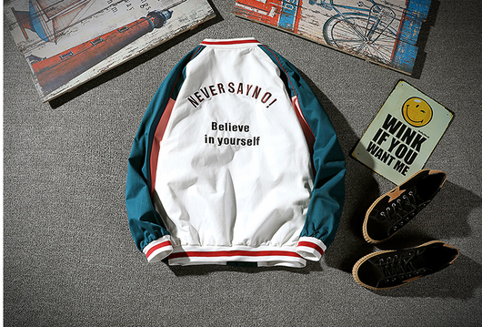Chaqueta Estilo Hong Kong Oversized - Uniforme Béisbol Juvenil Hombre - Image 7