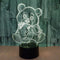 Luz Visual Pandas Bambú