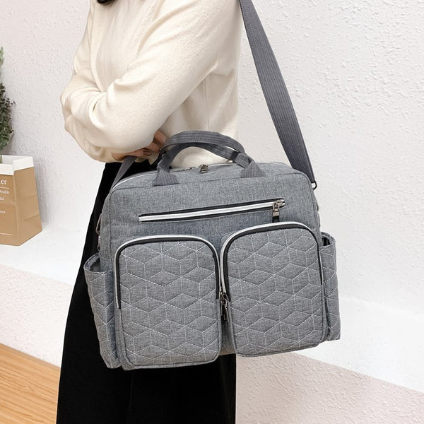 Bolsa Mensajera Multifuncional de Gran Capacidad para Mujer