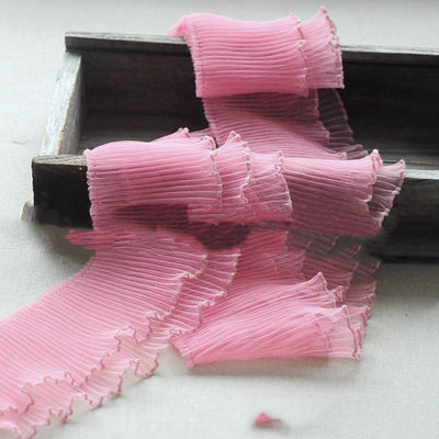 Cinta de Encaje Plisado 10CM - Accesorios de Moda Versátiles - Image 3