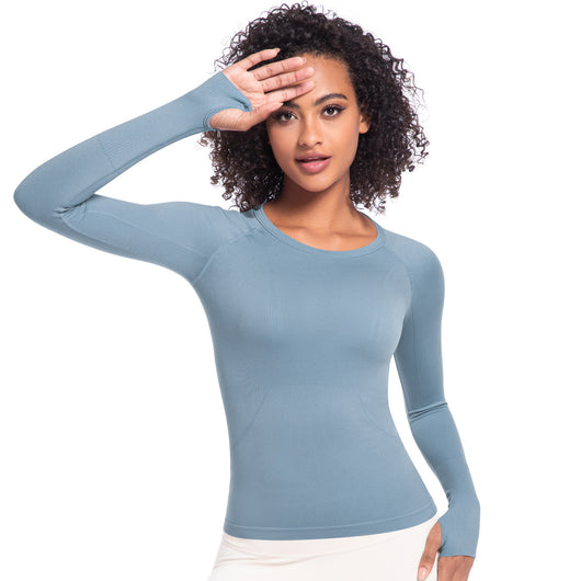 Conjunto Deportivo Yoga Transpirable sin Costuras para Mujer - Image 20