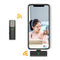 Micrófono Inalámbrico Lavalier Profesional con Bluetooth para Grabación
