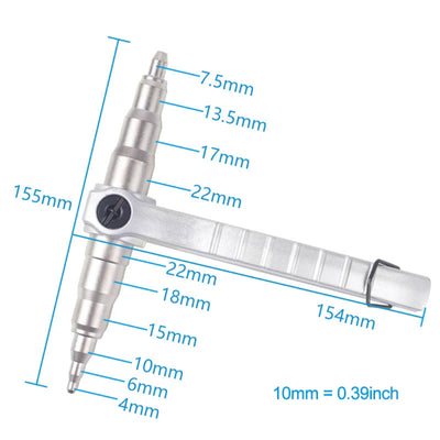 Kit Expansor de Tuberías de Cobre para Refrigeración Métrico - Image 6