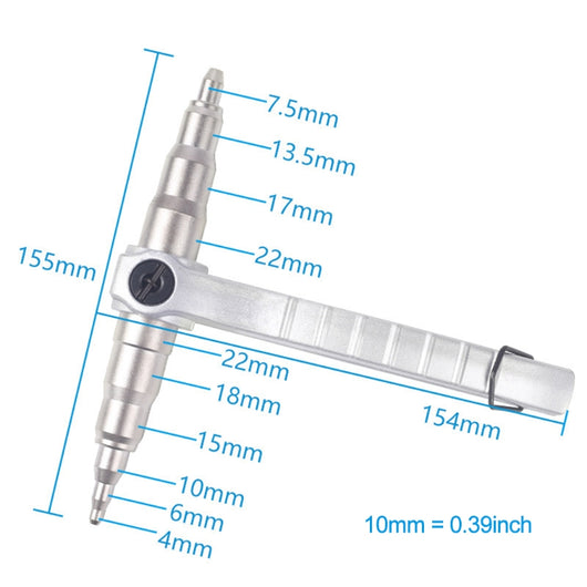 Kit Expansor de Tuberías de Cobre para Refrigeración Métrico - Image 6