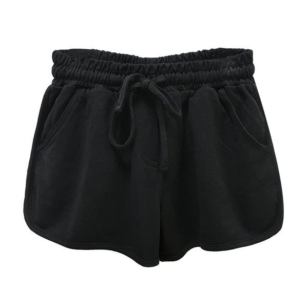 Pantalones cortos deportivos de pierna ancha para yoga y casa - Image 11