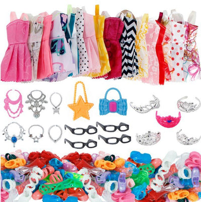 Conjunto de Vestir para Casa de Muñecas Infantil