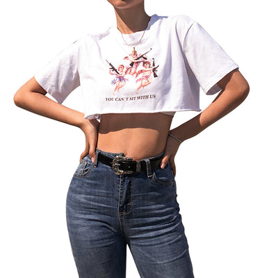 Playera Cupid Estampada Manga Corta - Image 5