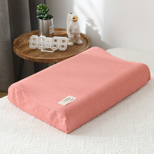 Funda de Almohada de Algodón Lavado con Látex Hipoalergénica - Image 17