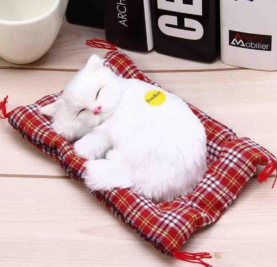 Muñeco Gato Durmiente con Sonido Maullido - Image 5