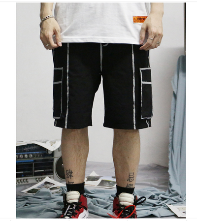 Shorts de Trabajo Artesanal con Diseño Retro - Image 9