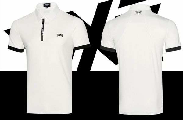 Camiseta Golf Hombre Manga Corta Transpirable Casual Deportiva
