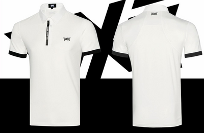 Camiseta Golf Hombre Manga Corta Transpirable Casual Deportiva