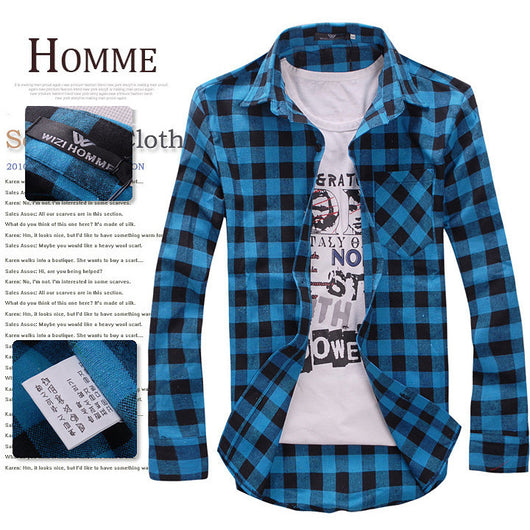 Camisa a Cuadros Slim Fit - Image 6