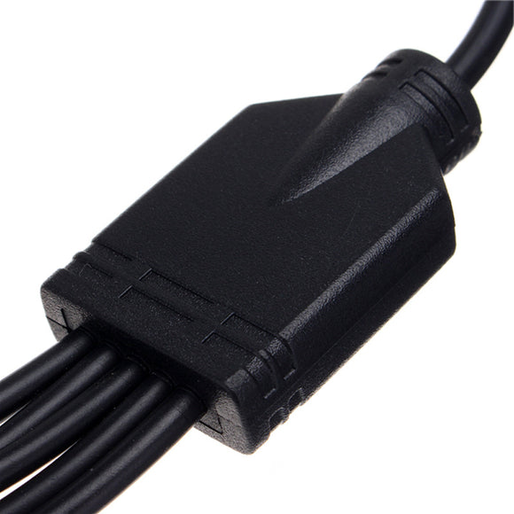 Cable de Carga 5 en 1 para Wii U, 3DS XL, 3DS, NDS Lite y PSP