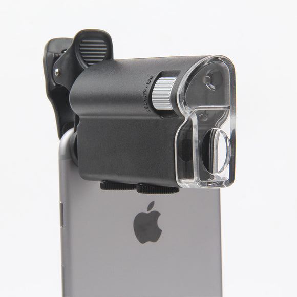 Microscopio para Celular 60X/100X - Lente Portátil de Aumento