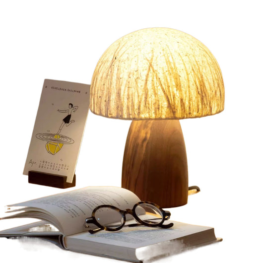 Lámpara de Setas Artesanal Estilo Japonés - Luz Ambiental - Image 5