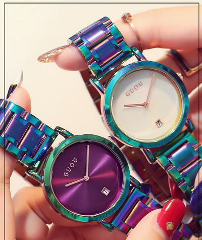 Reloj Minimalista de Acero Inoxidable para Mujer - Image 2