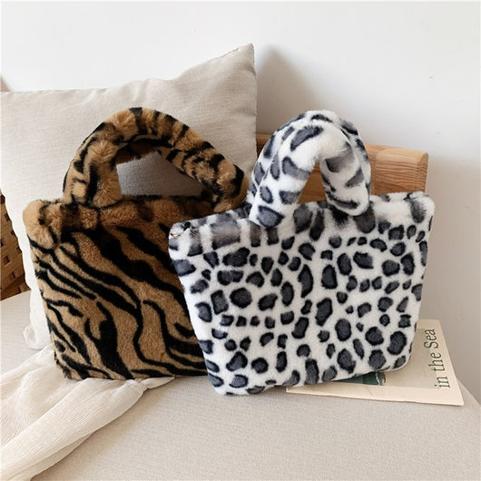Bolso Tote Leopardo con Cadena y Correa Crossbody - Image 41