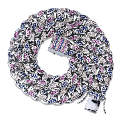 Collar Arcoíris Vibrante de 14mm - Image 3
