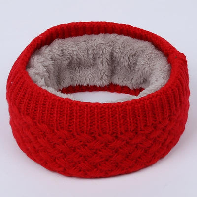 Bufanda de Lana Gruesa con Cuello de Terciopelo para Hombre y Mujer - Image 17